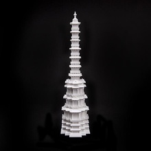 stöckigen Pagode gyeongcheonsa Tempel Website gadget zehnstöckige 3d print model - Mito3D