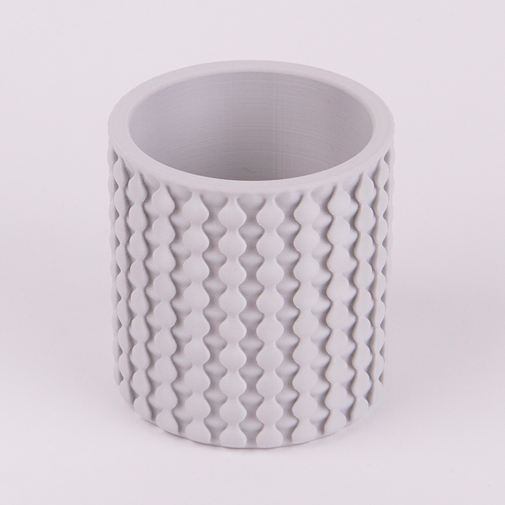 Mäppchen bobble knit Muster gadget Federmäppchen 3D print model - Mito3D