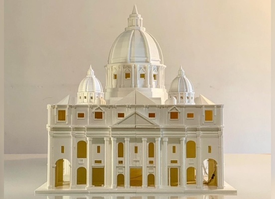 san pietro basilica fab365 3d print model - Mito3D