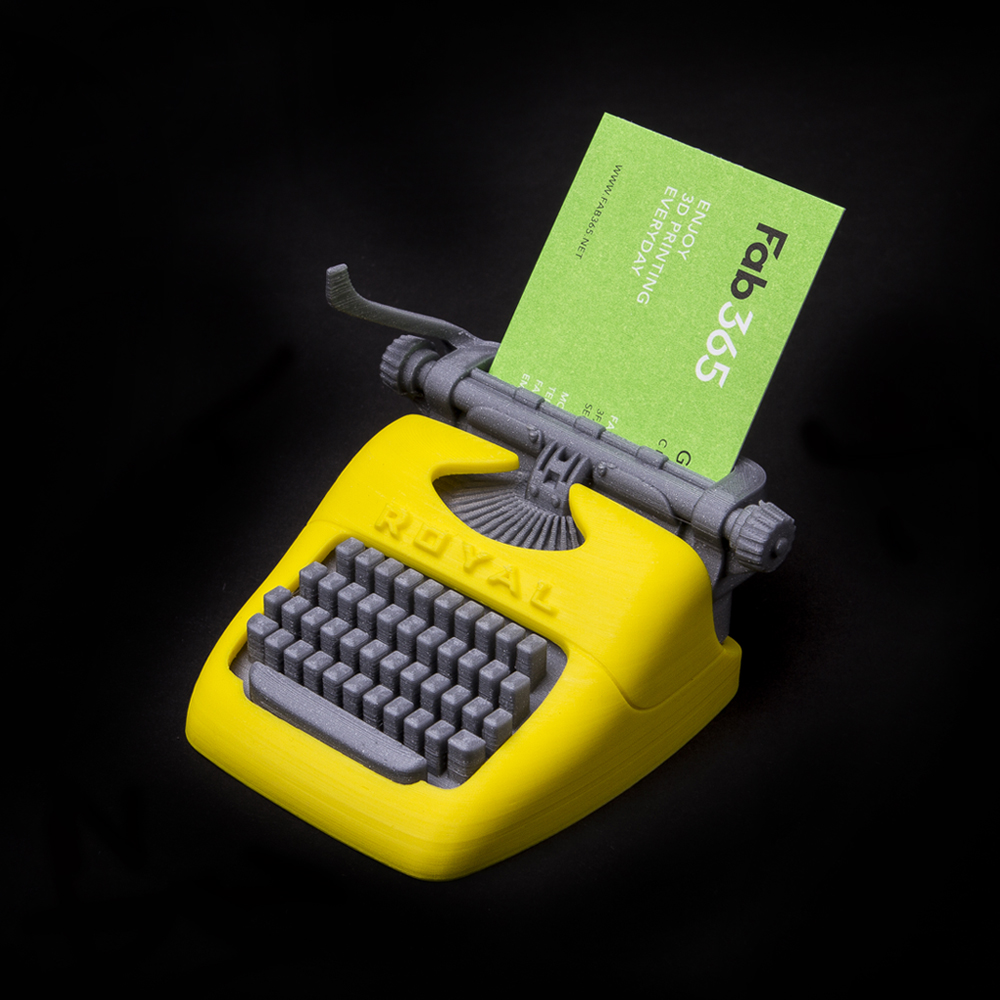 versão asiática cartão cf titular máquina escrever gadget 3D print model - Mito3D
