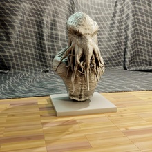 cthulhu body store dark fantasy horror monster sea skull cthulu creepy lovecraft 3d print model - Mito3D