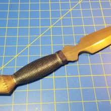cligner grève accessoires cosplay soutenir arme lame dague couteau 3d print model - Mito3D