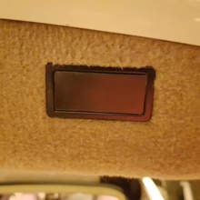 Porsche kırmızı biber arka bagaj kapağı kapı buton 7l5959520 3d print model - Mito3D