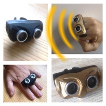 owl ring assistant sight-impaired people arduino radar arduinowithcraftbot helppeople distancedetector 3d print model - Mito3D