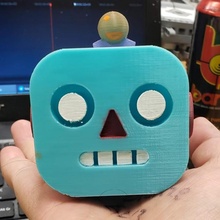 robô emoji 3d print model - Mito3D