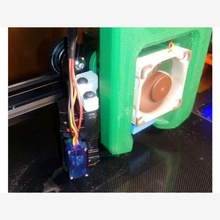 petsfang v2 ender 3 mount bfptouch - poor's man bltouch 3d print model - Mito3D