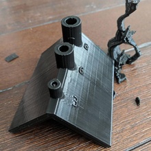 90 degree corner angle drill guide & garden tool 3d print model - Mito3D