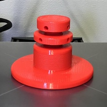 mini screw jack support lift raise 3d print model - Mito3D
