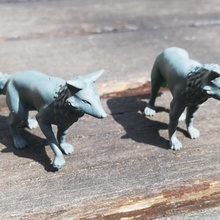 guerre Renard miniatures 28mm libre échantillons animal chien fantaisie rpg marteau compagnon miniature jeu plateau table dnd éclaireur givre rois kow 3d print model - Mito3D