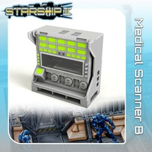 medical scanner store sci-fi star terrain miniature scifi wars tabletop starship landing 28mm hangar openlock traveller danger starfinder traveler 3d print model - Mito3D