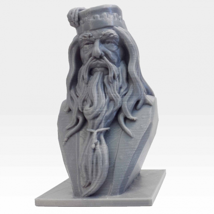 albus dumbledore Büste fan Kunst statue Charakter fiktive harry potter rowling harrypotter professor 3D print model - Mito3D