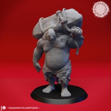 ogre - tabletop miniature beast giant monster roleplaying 28mm dnd pathfinder frostgrave 54mm gloomhaven 3d print model - Mito3D
