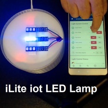 ilite iot led lamp & garden cloud education electronics raspberry programmable stem linux control openhab 3d print model - Mito3D