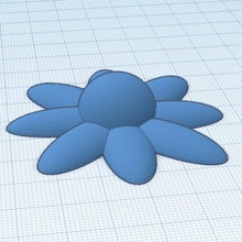 çiçek 3d print model - Mito3D