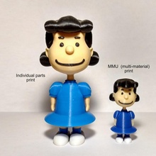 lucy van pelt - mmu toys & games cartoon girl comics peanuts 3d print model - Mito3D