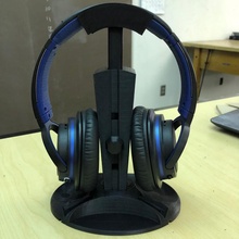 casque musique bureau supporter gadgets électronique 3d print model - Mito3D