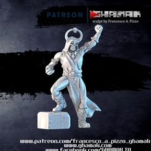 mal mage boutique donjons fantaisie héros modèle rpg squelette sorcier miniature quête dnd jeu table héroïque 3d print model - Mito3D