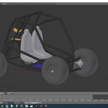 rc buggie coche vehiculo arduino 3d print model - Mito3D