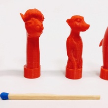 ravensburger labirinto figurine adorabile animali tavolo animale delfino unicorno meerkat alpaca 3d print model - Mito3D