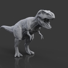 zbrush heykel t rex 3d print model - Mito3D