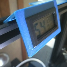 panneau monter afficher titulaire soutien vacarme 1x175 no support panel mount humidité 3d print model - Mito3D