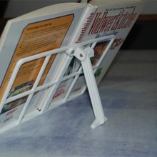 book stand suitable large heavy books & garden 3d print model - Mito3D