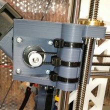 tronxy p802e mounts & tensioner build 3d printer 3d print model - Mito3D