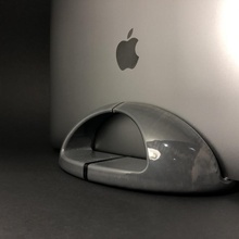 vinovação computador portátil ficar pé suporte acessórios acessório maçã arte escrivaninha escritório trabalhos laptop caderno macbook MacBook Pro dell laptophofolder 3d print model - Mito3D