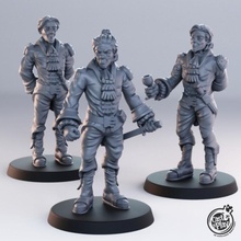 male nobles pre-supported tabletop human noble dnd castnplay townsfolk 3d print model - Mito3D