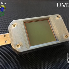 protective case rui deng ruideng tech um25c usb-tester cover protection shell 3d print model - Mito3D