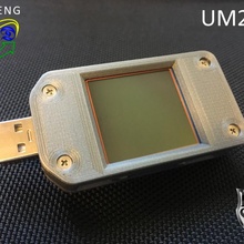 koruyucu durum kılıf rui deng Ruideng teknoloji um25c usb tester örtmek koruma kabuk 3d print model - Mito3D