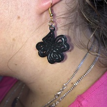 celtic knot earring christmas fashion pendant xmas earrings pendants idealab 3d print model - Mito3D