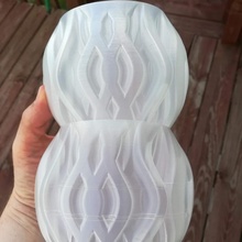 tendão vaso 3 tigela jardim recipiente funcional torcido espiral prático lápis suporte modo copo doce 3d print model - Mito3D