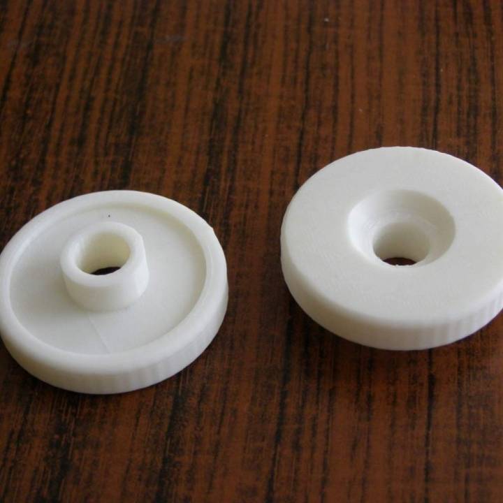 lave vaisselle panier roue pièces rechange zanussi4015 1996 3D print model - Mito3D