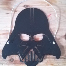 scara darth vader paraca os máscara niños disfraz Víspera Santos Jedi estrella guerra Galaxias disfraces guerras sith Darth Vader 3d print model - Mito3D