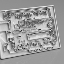 arduino sign electronics programming toilet leds microcontroller idealab programmer c++ 3d print model - Mito3D