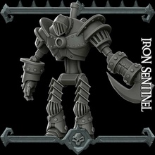 deluxe iron sentinel tabletop 3d print model - Mito3D