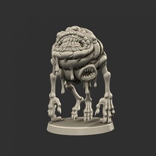 ectomorph monster figure - bloated specter creature fantasy ghost horror rpg miniature tabletop dungeon d&d dnd goldenyak 3d print model - Mito3D