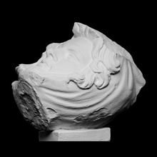 dying persian scan head portrait roman rome sculpture death dead gaul artec artec-eva smk-open pergamon delphi 3d print model - Mito3D