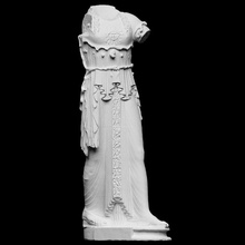 Athéna promachos so called dresden pallas analyse femelle sculpture Parthénon archaïque acropole figuratif fragment openglam artec eva smk open 3d print model - Mito3D