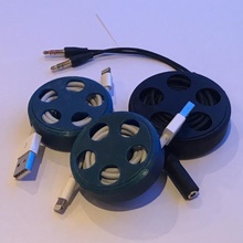 cable reel 1-2m cables 3d print model - Mito3D