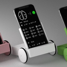 cortexino robô carro Iphone arduino educacional Smartphone brinquedo haste inteligente Bluetooth artificial inteligência Autônomo 3d print model - Mito3D