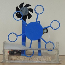 Blase Roboter Maschine lehrreich Kit Kinder Bildung Spielzeuge Kind Robotik cgild Bläschen ubblesmachine 3d print model - Mito3D