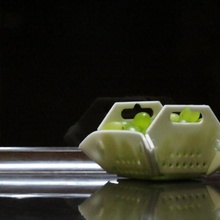 3d impreso plegable colador selfcad jardín bricolaje diy cocina flexible collander Muebles 3d print model - Mito3D