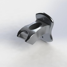 bathroom shower head holder fountain 3d print model - Mito3D