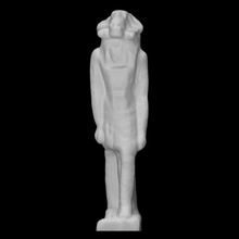 faience figurine khnum scan egypt egyptian god deity ceramic 3d print model - Mito3D