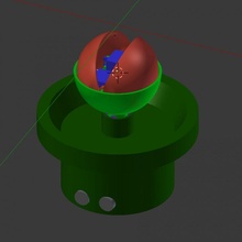 Mario piranha pianta arduino controllato gadget elettronica video games super mario plant 3d print model - Mito3D