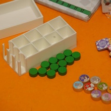 pés Lima jogo tabuleiro organizador tampo mesa 3d print model - Mito3D
