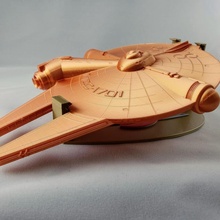 millenium enterprise toys & games falcon ship space spaceship star wars trek drive speed warp uss hyper hyperdrive warpspeed dsk001 3d print model - Mito3D