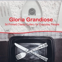 gloria grandiose cutlery kitchenaccessories 3d print model - Mito3D